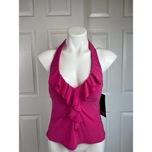 MAGICSUITE By Miraclesuite Pink Tankini Top Size 8 NEW